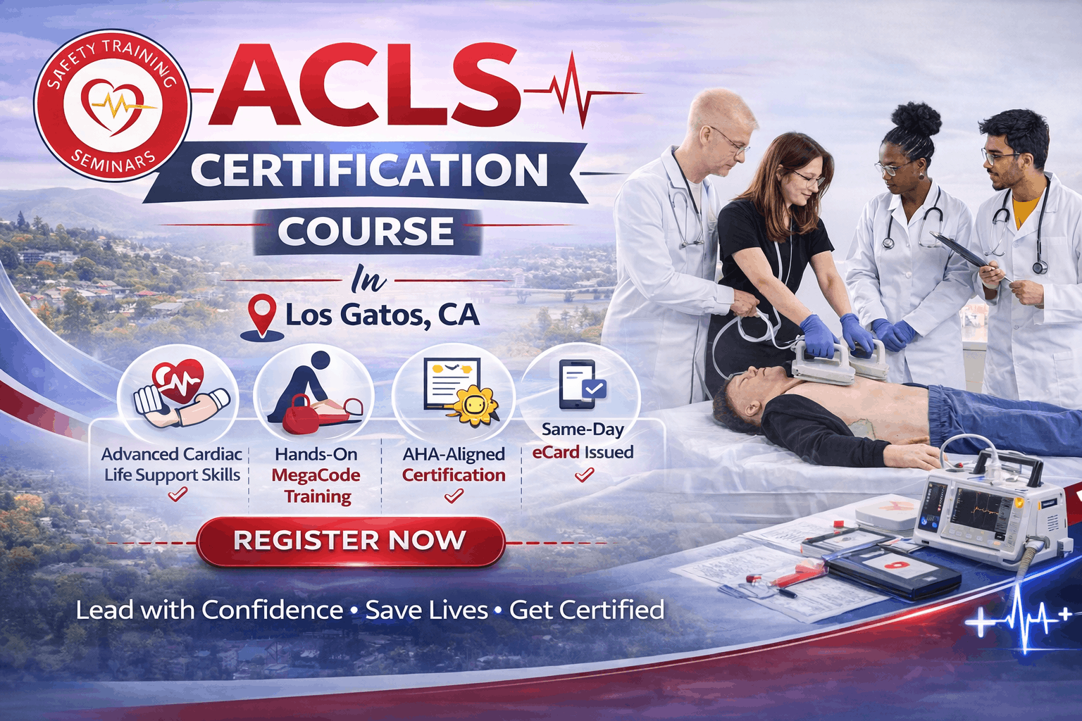 ACLS certification course in Los Gatos