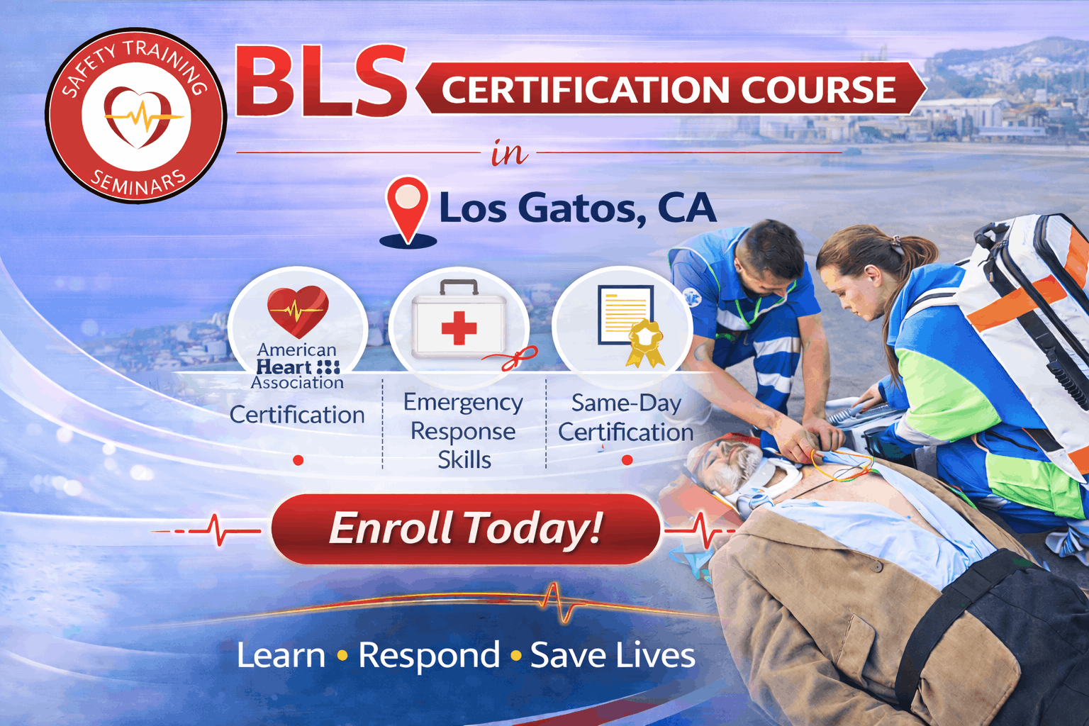 BLS certification course in Los Gatos